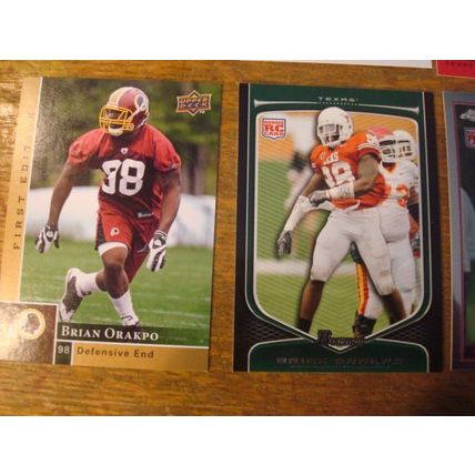 2009, 8-Premium Cards, All Rc's, BRIAN ORAKPO