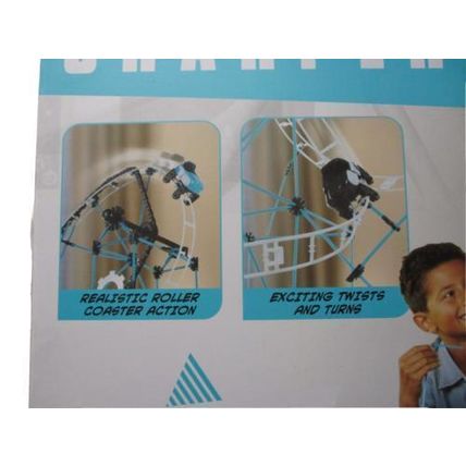 Sharper Image Build-A-Coaster Roller Coaster Building Set