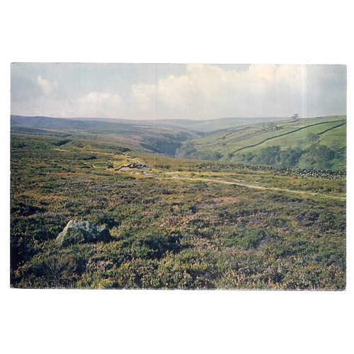 BRONTELAND, WUTHERING HEIGHTS unused postcard J Arthur Dixon YK 237