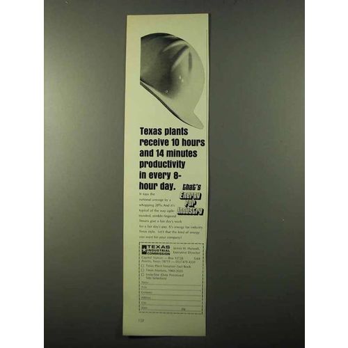 1971 Texas Industrial Commission Ad