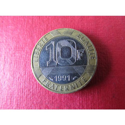 1991 FRANCE TEN FRANCS FREE POST. (ed) o P