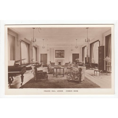The Common Room College Hall London Postcard