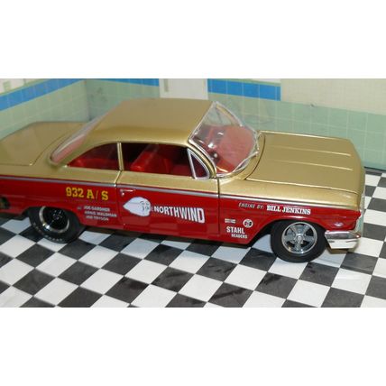 1/18 1962 CHEVY " North Wind " , rat rod , drag car , Gasser