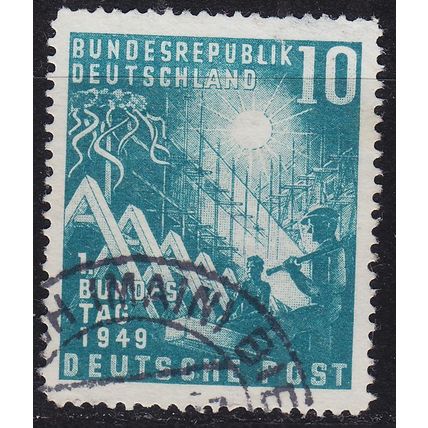 GERMANY BUND [1949] MiNr 0111 ( O/used ) [05]