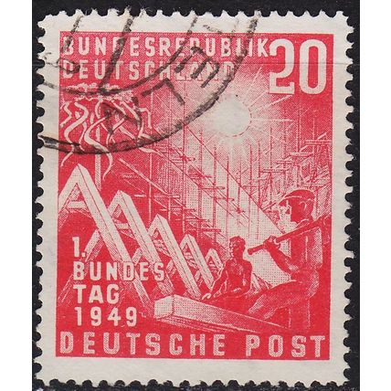 GERMANY BUND [1949] MiNr 0112 ( O/used ) [01]