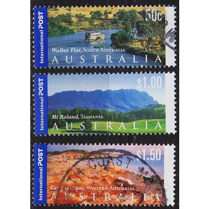 AUSTRALIEN AUSTRALIA [2002] MiNr 2133-35 ( O/used ) Landschaft