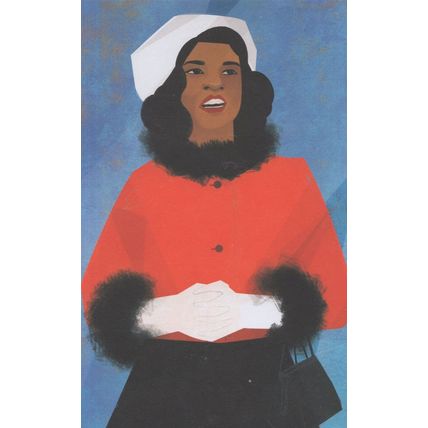 Marian Anderson African American Spiritual Music Singer Postcard