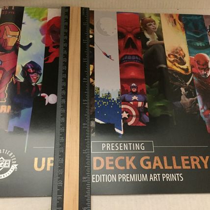 Marvel Upper Deck Gallery Limited Edition Premium Art Prints Product Guide