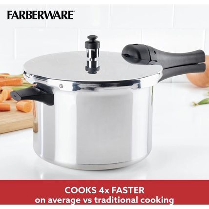 6-Quart Olla de Presion Para Estufa Induccion Aluminio Duradera Pressure Cookers