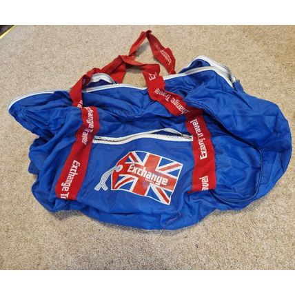 VINTAGE 1980's EXCHANGE TRAVEL BAG