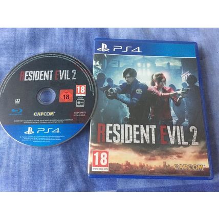 RESIDENT EVIL 2 (2019 Sony PlayStation 4 Remake of classic PS2 Zombie Game) PS4