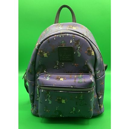A Very Cool Loungefly Nightmare Before Christmas Purple Backpack