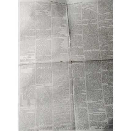 Civil War] The World, New York, March 15, 1865. Original complete issue