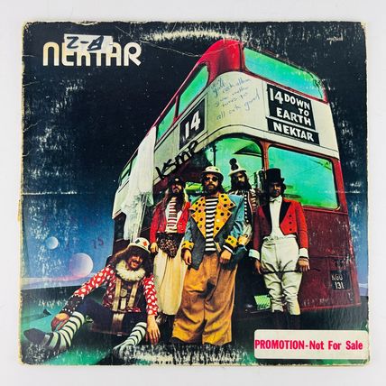 Nektar – Down To Earth Vinyl LP Record Album PROMO PPSD-98005
