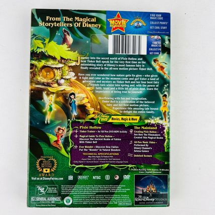 Walt Disney Studios Presents Tinker Bell DVD Movie
