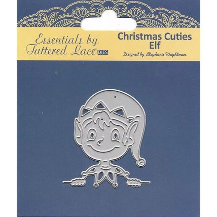 Tattered Lace. Christmas Cuties Elf Die. Die Cutting Cardmaking Scrapbooking