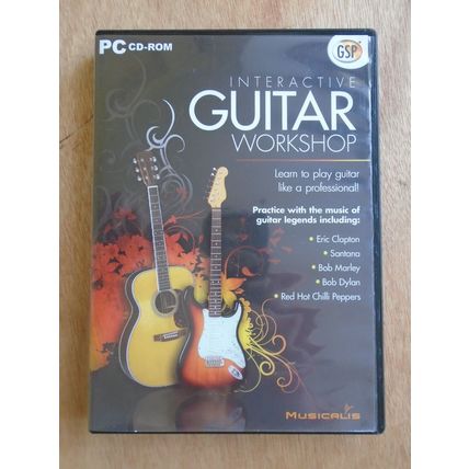 Interactive Guitar Workshop PC CD-ROM (Windows XP/Vista/7)