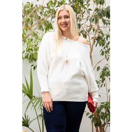 Women's Round Neck Long Sleeve Solid Sweater