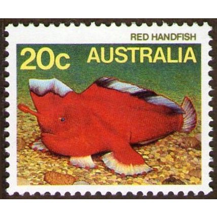Australia 1984 20c Red Hand Fish MNH - SG 923