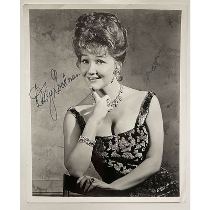 Dody Goodman (d. 2008) Signed Autographed Vintage Glossy 8x10 Photo