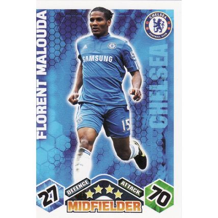 Match Attax 2009/2010 Florent Malouda Chelsea
