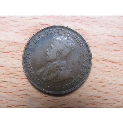 Australia 1912h (Heaton) 1/2d HalfPenny Coin