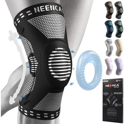 NEENCA Professional Knee Brace for Pain Relief, Medical Knee Support with Patell