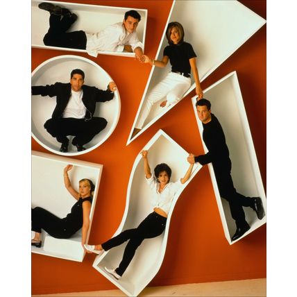 Friends TV series N.25 Poster or canvas - Rachel Ross Monica Chandler Joey A0-A4