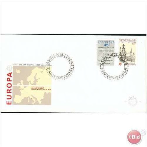 Netherlands FDC 1978 - SG 1293-1294 - Europa