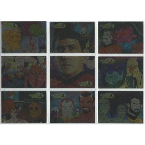 STAR TREK 'ANIMATED ADVENTURES ' JAMES DOOHAN 9 card TRIBUTE set ' (2003)