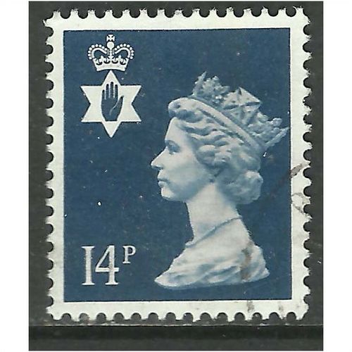 Northern Ireland GB 1988 14p Dp Blue SG N139 (F321)