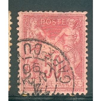 France 1877 - 50c rose - Peace & Commerce - used