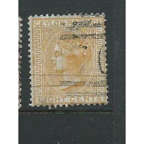 ceylon stamps sg124 sg 124 used