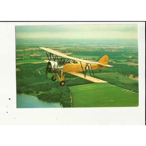 Aviation AVRO TUTOR Postcard by Skilton & Fry (0124)