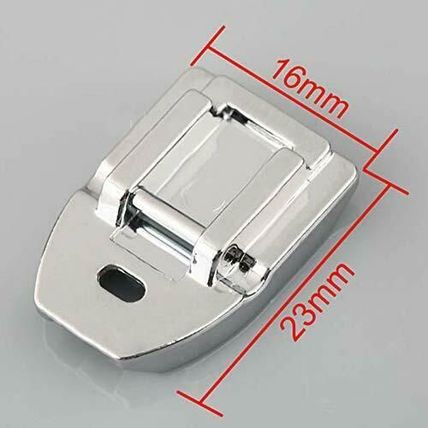 Invisible Concealed Snap On Zipper Zip Foot For All Sewing Machine Presser Feet