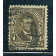 Used 269 4c Abraham Lincoln Fine M03587