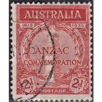 AUSTRALIA, 1935 2d ANZAC, SG 154 (Scott 150), good used
