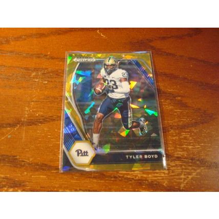 2019 Panini Prizm, 2-Cards, Cracked Ice, Red/Gold, TYLER BOYD