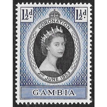 1953 Coronation of Queen Elizabeth II - Light Mounted Mint C2