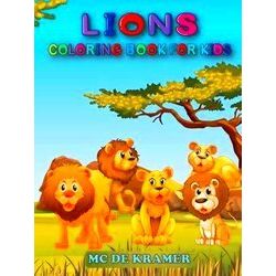 Lions Coloring Book For Kids