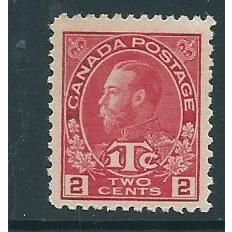 Canada used war tax itc mnh sg232 die 1 sg 232 carmine scarce
