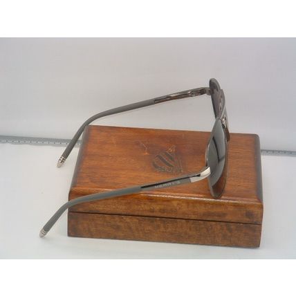 Pre-Owned Grey Merry's Men S 8513 Classic Pilot Sunglasses