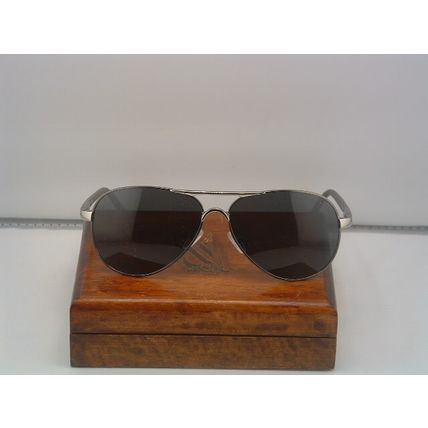 Pre-Owned Grey Merry's Men S 8513 Classic Pilot Sunglasses
