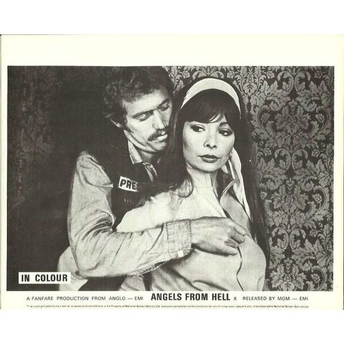 ANGELS FROM HELL Tom Stern, Arlene Martel F-O-H Stills Set (8)