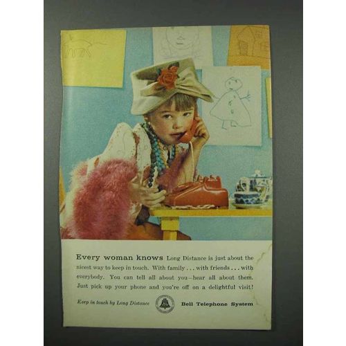 1960 Bell Telephone Ad - Every Woman Knows