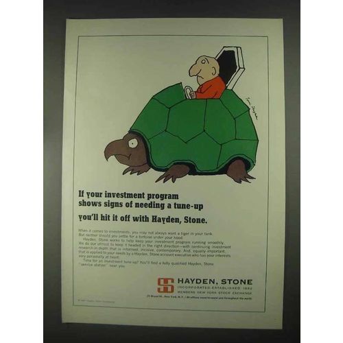 1967 Hayden, Stone Brokers Ad - Needing a Tune-Up
