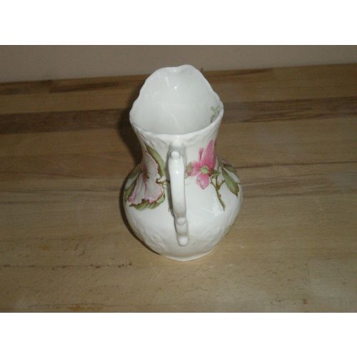 Staffordshire Bone China Wild Dog Rose Jug