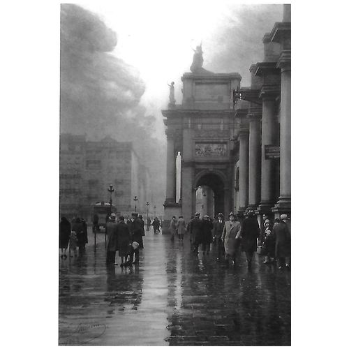 P5932: Bruxelles, La gare du Midi, Place de la Constitution, 1942.