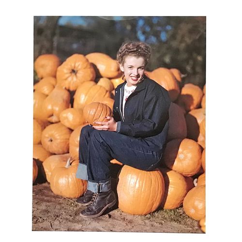 Marilyn Monroe vintage print Pumpkin Jeans poster Playboy Man Gift Wall Art