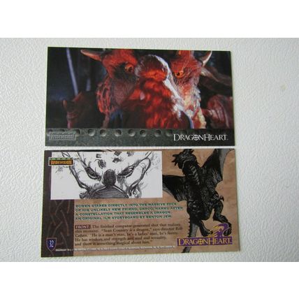 Topps 1996 Dragonheart Widevision Cards Card Variants (e31)